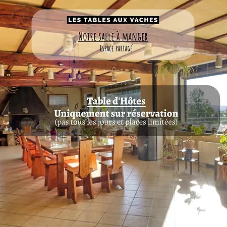 D'hotes Avec Cuisine Au De La Raviege - Les Tables Aux Vaches Gæstehus 3*
